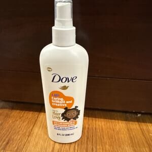 Dove Kids Hair Love 2 in 1 Detangler & Refresher Spray 8oz Coils Curls Waves